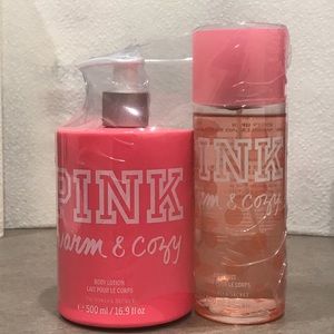 PINK! Warm and Cozy Combo!